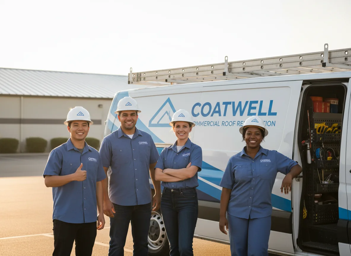 Commercial roof coating company in Hays, NC